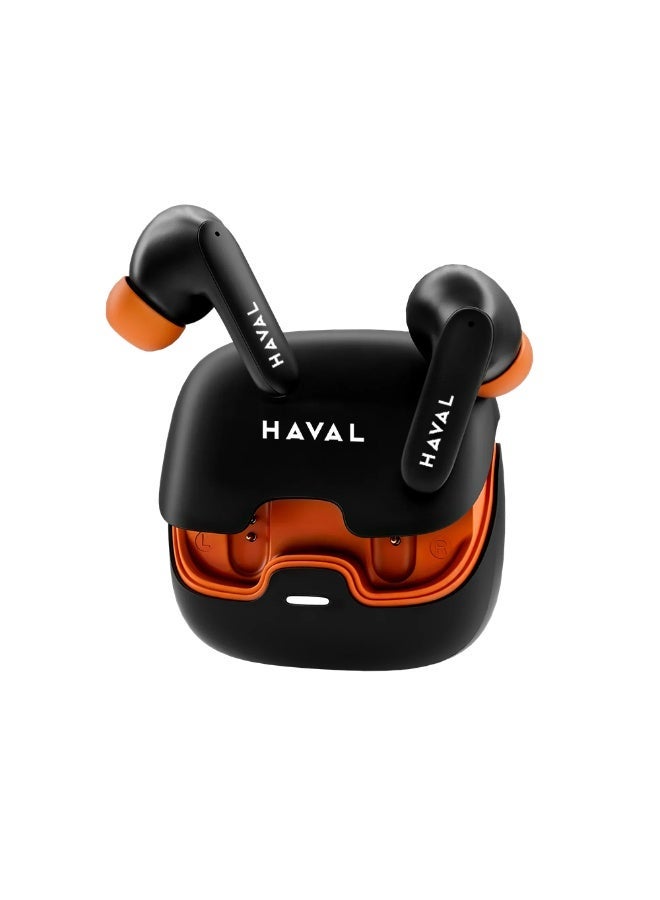 Haval Z40 Pro True Wireless Earbuds Bluetooth 5.3 with Quad Mic ENC and 100 Hours Playtime - Image 2
